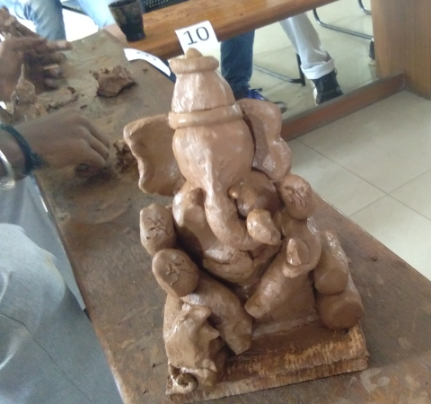 Ganesha Idol Making Compitition