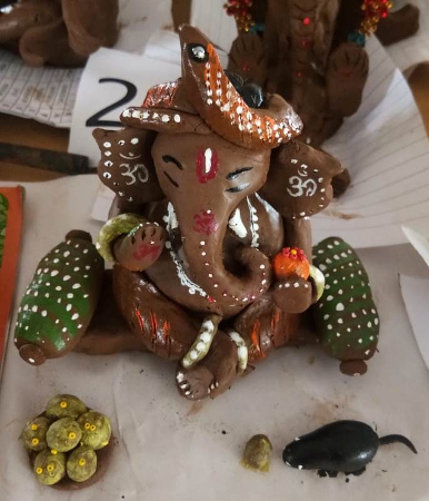 Ganesha Idol Making Compitition