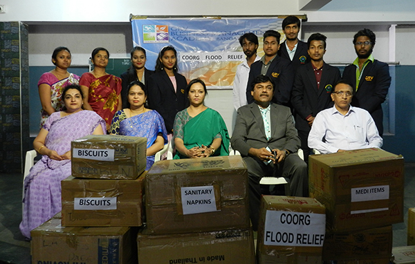 GRV Contribution for Coorg Flood Relief